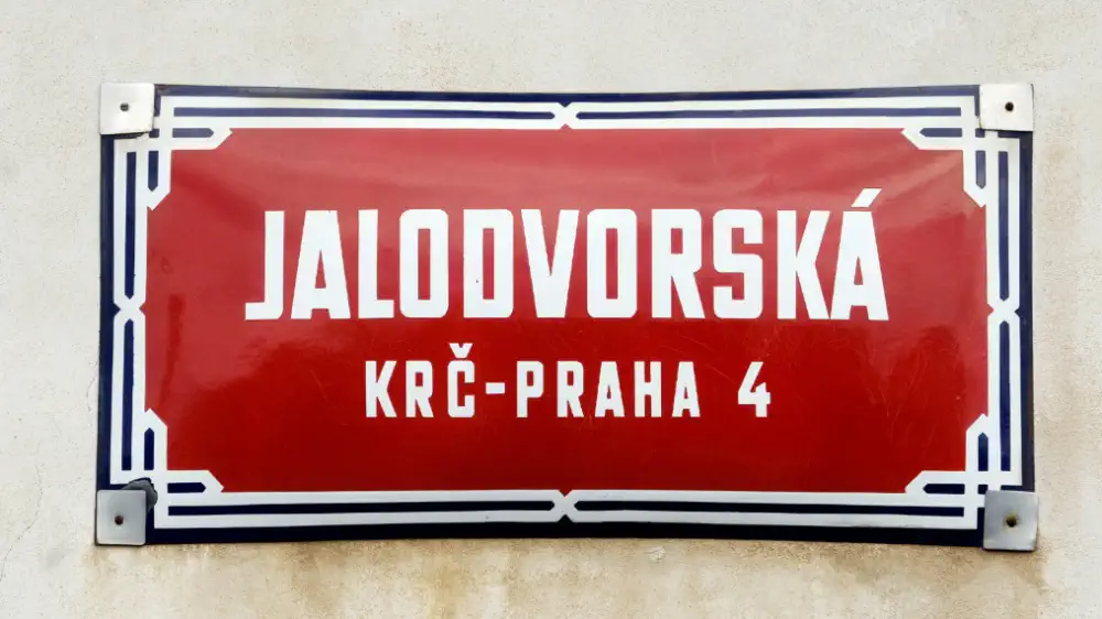 Cedule Jalodvorská
